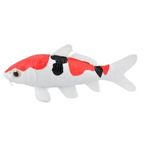 Collectible Wildlife Gifts | Fish, Koi, Amur Carp, Asian, Japanese Koii, Museum Quality, Hand Painted, Rubber Fish,  Toy , Gift,  6"   CH387 BB144 - 1 of 4