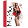 Memoi Women's Emilie Lace Sheer Thong Bodysuit with Adjustable Straps - 3 of 4