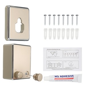 Unique Bargains Stainless Steel Portable Retractable Outdoor Wall-Mounted Clotheslines - 1 of 4