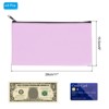 Unique Bargains PU Leather Zippered Water Resistant Bank Deposit Bag Security Money Pouch 11"x 6" 8 Pcs - 2 of 4