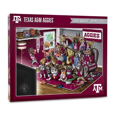 NCAA Texas A&M Aggies Purebred Fans 'A Real Nailbiter' Puzzle - 500pc