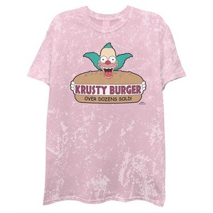 Men's Bart Simpson Classic Shirt - The Simpsons Homer, Bart, Lisa Tee - The Simpsons Tie Dye T-Shirt - 1 of 4