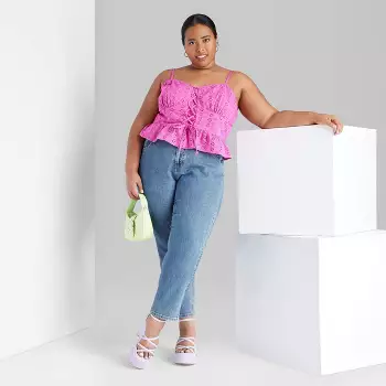 Den fremmede renæssance forstørrelse Women's Super-high Rise Tapered Jeans - Wild Fable™ : Target
