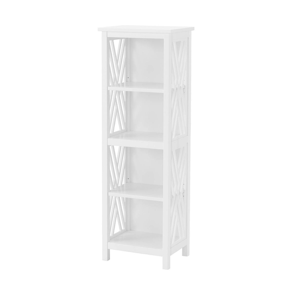 Alaterre Furniture Coventry Bath Storage Shelf White