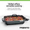 Presto Slimline Electric Skillet with Tempered Glass Lid, Nonstick Kitchen Appliance Multi-Cooker Pot for Cooking, 16 Inches, Black - 4 of 4