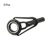 Unique Bargains Tube Dia Fishing Rod Tips Repair Kit Stainless Steel Ring Guide - 3 of 4