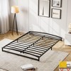 Jojoka Low Profile Metal Queen Bed Frame with Arch Head & Footboard – Heavy Duty, Noise-Free, Easy Assembly, No Box Spring Needed - 3 of 4