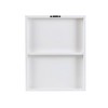 3pc Elements Geometric MDF Wood Carved Wall Decor Set Natural - Martha Stewart: Modern Art for Bedroom, Unframed - 2 of 4