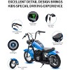 24V Kids Electric Dirt Bike with 14MPH High Speed, LED Lights, Leather Seat, Dual Speed Modes and Safe Off-Road for Kid - 4 of 4