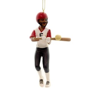 4.5 Inch Girl Sport Ornament Athlete Ball Tree Ornaments - 1 of 2