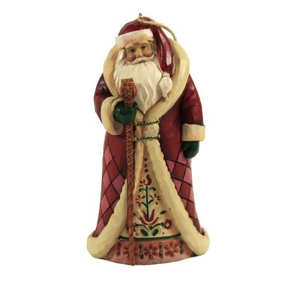 Jim Shore 4.5" Regal Santa Ornament Heartwood Creek  -  Tree Ornaments