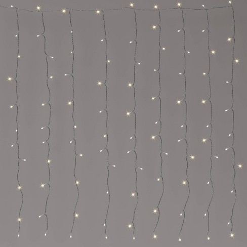 100ltr Led Plug-in Curtain String Lights With Clips - Room Essentials™ :  Target