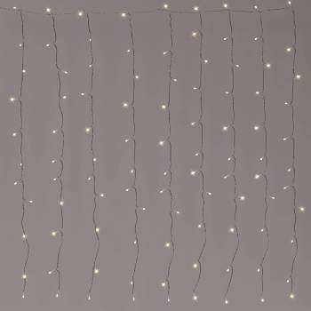 100ltr LED Plug-in Curtain String Lights with Clips - Room Essentials™