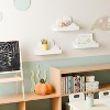 Attop Cloud Shelves for Kid’s Room Nursery Wall Deor Set of 3,White Cloud Bookshelf Floating Shelf - 3 of 4