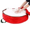 REGALWOVEN Christmas Foldable Round Waterproof Storage Bags with Handles - 4 of 4