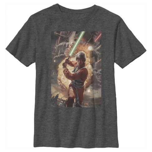 Boy's Star Wars Luke Skywalker Ready T-shirt : Target