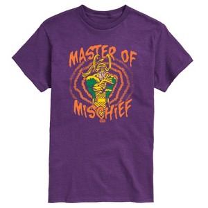 Men's - Marvel - Loki Master Of Mischief Short Sleeve Graphic T-Shirt - 1 of 3