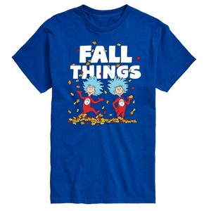 Men's - Dr. Seuss - Fall Things Short Sleeve Graphic T-Shirt - 1 of 4
