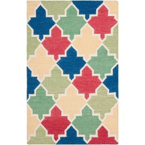 Dhurries DHU561 Hand Woven Indoor Rugs - Safavieh - 1 of 4