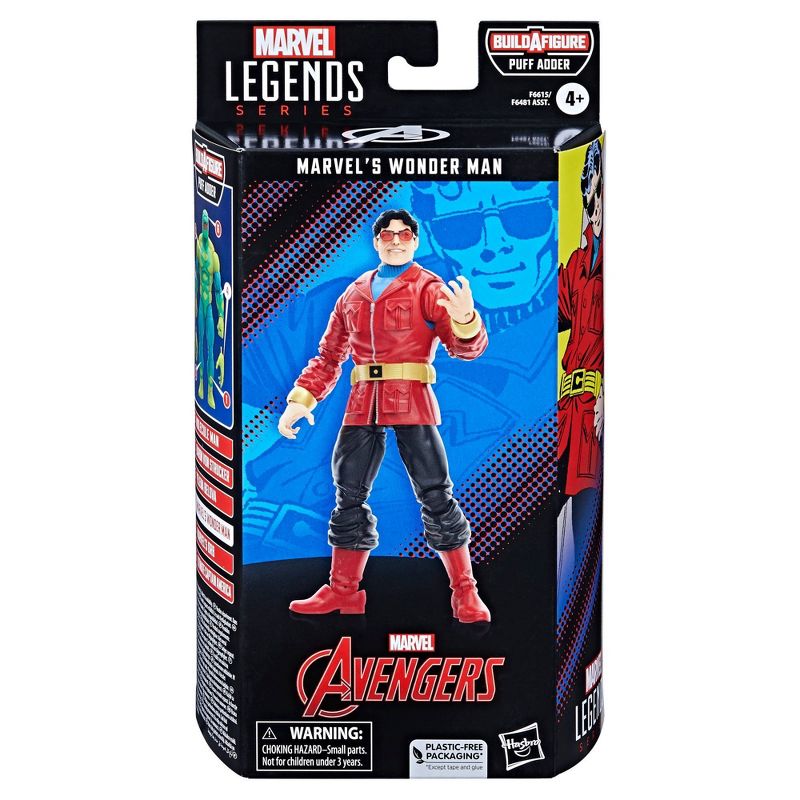 Marvel Avengers Legends Series Marvel&#39;s Wonder Man Action Figure, 3 of 10