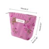 Unique Bargains Portable Lychee Flower Makeup Bag 1 Pc - 2 of 4