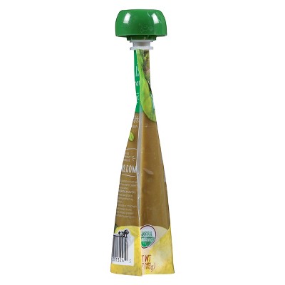 HappyBaby Clearly Crafted Pears Kale &#38; Spinach Baby Food Pouch - 4oz