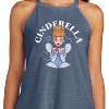 Women's - Disney Princess - Cinderella Kiss Graphic High Neck Tank - 2 of 3