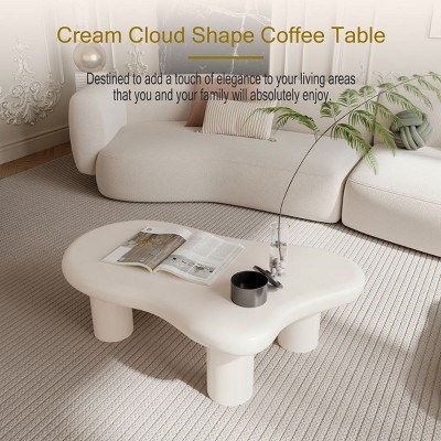 Coffee Table,Target Side Table,Unique Coffee Tables With Cloud Shaped,Side Tables For Living Room-Cuddlewood