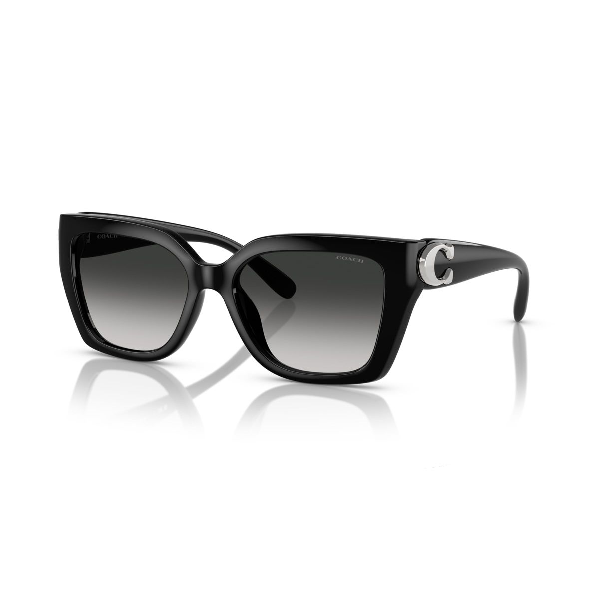 Coach HC8408U 55mm Female Square Sunglasses
