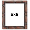 PosterPalooza | 5x6 Bamboo Picture Frame, UV Acrylic, 4 Finishes - Brown, Black, Gold, and Natural - 2 of 4