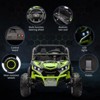 24V 2-Seater Kids Ride-On UTV Truck with Remote Control, 4WD Electric Truck Toy Car with Music, LED Lights,Battery Powered Toy for Boys & Girls - 4 of 4