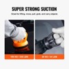 VEVOR Dent Removal Kit, 3 Packs Suction Cups, Dent Puller Handle Lifter with Gloves and Cloth, Paintless Car Dent Puller Remover, Orange - 4 of 4