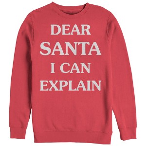 Women's CHIN UP Christmas Can Explain Sweatshirt - 1 of 3
