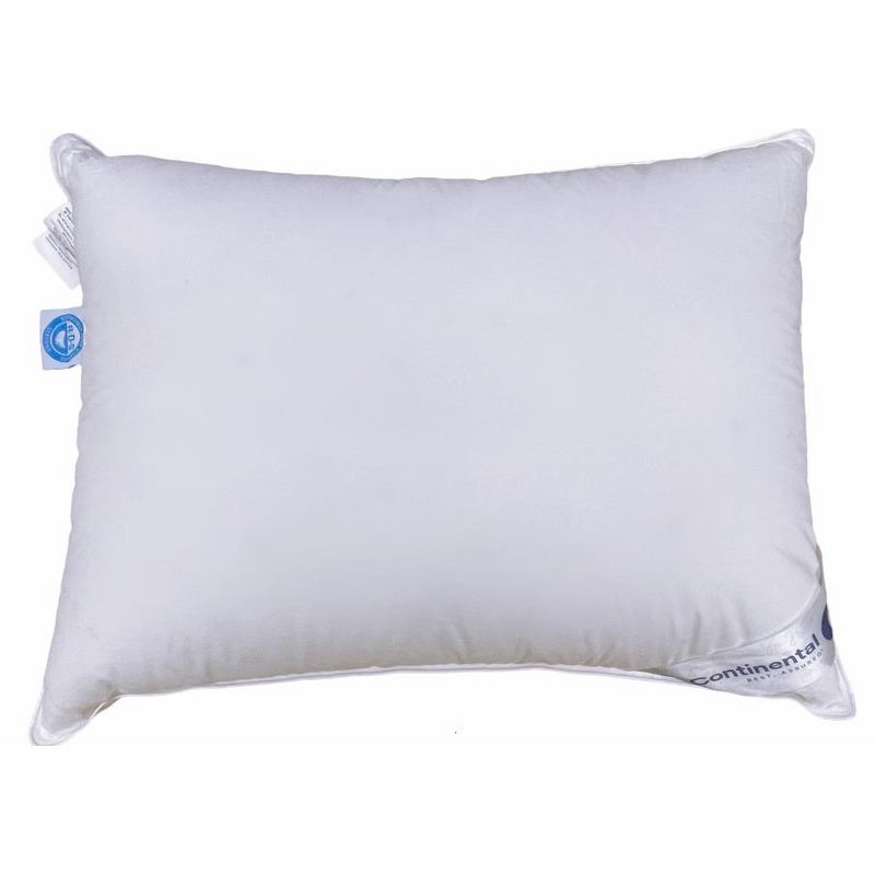 Continental Bedding - 550 Fill Power Soft Duck Down Pillow - Size - Set of 2, 2 of 4