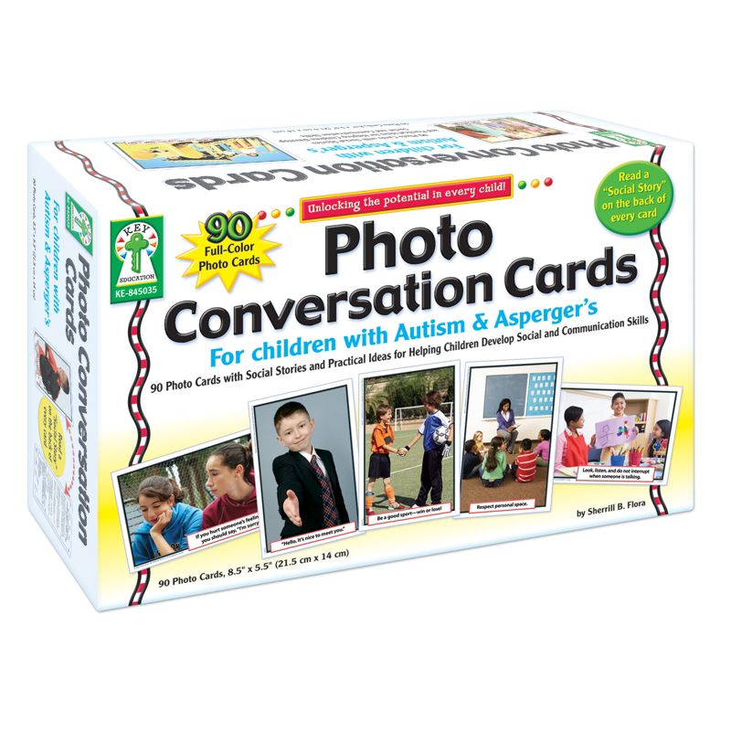 Key Education Publishing Photo Conversation Cards for Children with Autism and Asperger's, 1 of 4