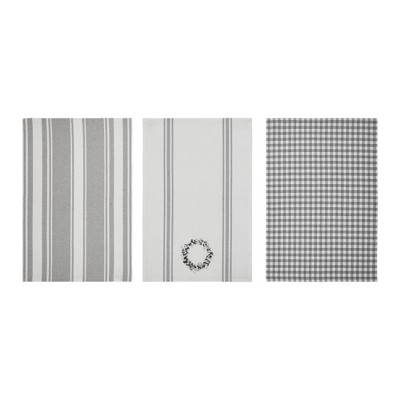 Finders Keepers Eucalyptus Tea Towel Set of 3 19x28