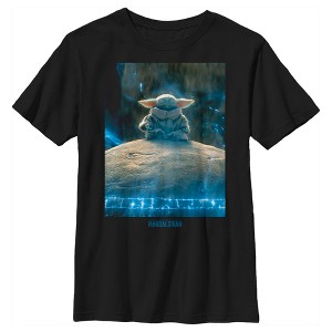 Boy's Star Wars The Mandalorian The Child Meditation T-Shirt - 1 of 4