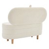 Upholstered Storage Ottoman with Wood Legs,Storage Bench for Bedroom, Living Room-Tanpinhause - 4 of 4