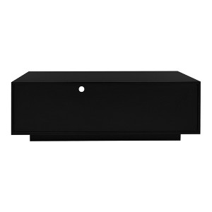 Ridstar Modern Rectangle Coffee Table with Storage Space & 16 Color LED Lights For Living Room-Black - 1 of 4