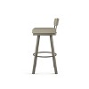Amisco Travis Upholstered Counter Height Barstool Greige/Gray - 3 of 4