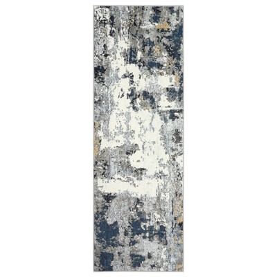 Washable Area Rugs, Large Modern Abstract Living Room Rug Soft Anti-Skid Thin Carpet Indoor Floor Carpets for Bedroom Dining Nursery Home Office