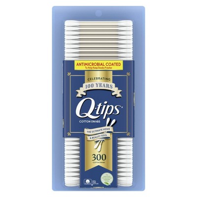 Q-Tips Antimicrobial Cotton Swabs - 300ct
