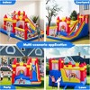 Probe Hues 8-in-1 Bounce House Kids Slide Climbing Wall Ball Pit Trampoline - 2 of 3