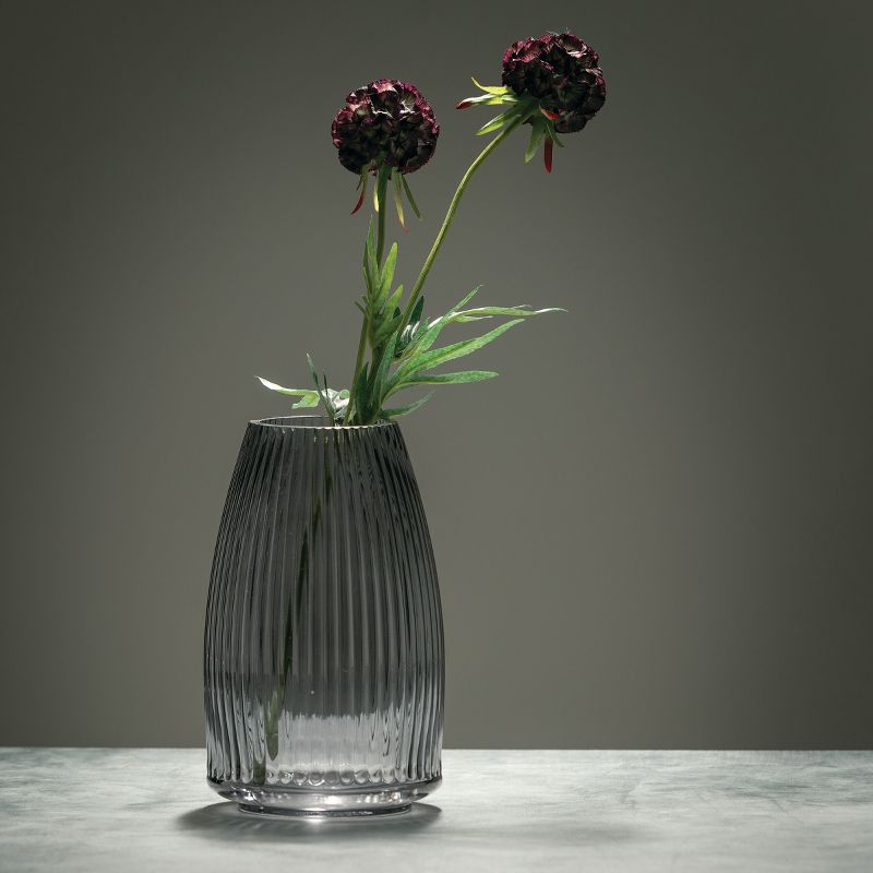 Ribbed Glass Vase, 4 of 8