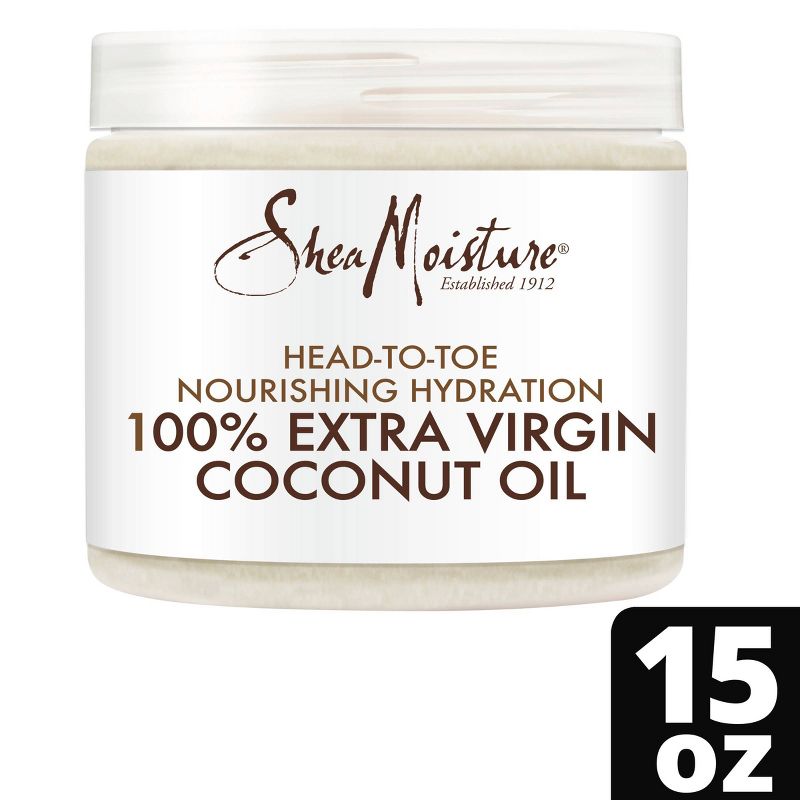 SheaMoisture 100% Extra Virgin Coconut Oil - 15 fl oz, 1 of 16