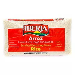 Iberia Enriched Extra Long Grain White Rice - 5lbs