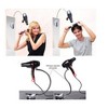 5 Star Super Deals Hands Free Hair Dryer Holder Suction Cup Mount, 360° Rotation Stand-up Styler, Cordless Use Wall Mounted Blow Dryer Organizer - 3 of 4