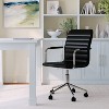 Martha Stewart Taytum Upholstered Office Chair - 2 of 4