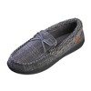Men's Slippers Moccasin Plush Lined House Shoes Fuzzy Furry - 3 of 4