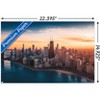 Trends International Cityscapes - Chicago, Illinois Unframed Wall Poster Prints - 3 of 4